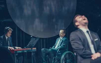 Marcin Pakuła, Wojciech Niemczyk, Andrzej Plata w spektaklu „Jak nie zabiłem swojego ojca i jak bard