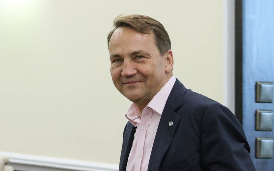 Minister spraw zagranicznych Radosław Sikorski