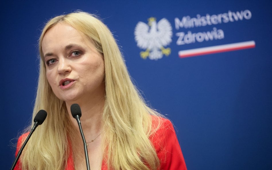 Minister zdrowia Jolanta Sobierańska-Grenda
