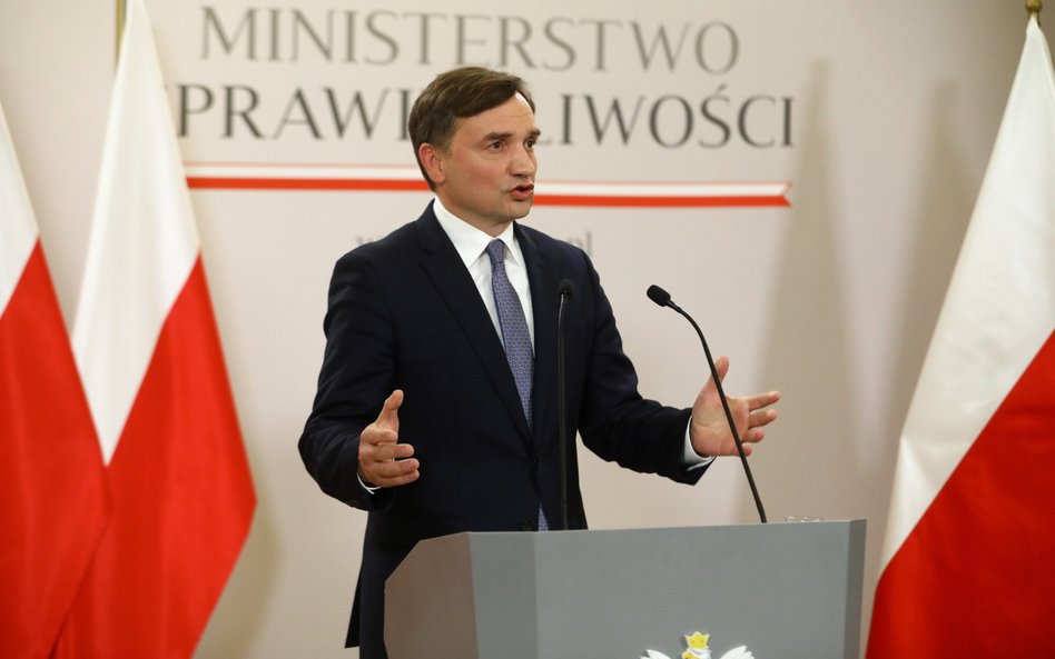 Minister sprawiedliwości, prokurator generalny Zbigniew Ziobro