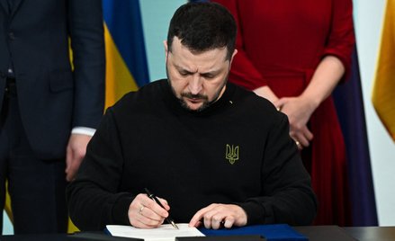 Prezydent Ukrainy Wołodymyr Zełenski