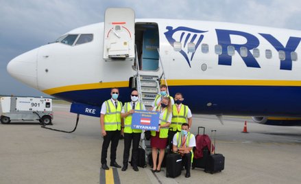 Ryanair będzie latał z Modlina do Wiednia