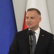 Prezydent Andrzej Duda podczas spotkania z ambasadorami RP