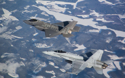 Samoloty Lockheed Martin F-35A, jeśli decyzja resortu obrony z Helsinek przekształci się w zawarcie 