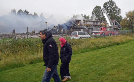 Pożar w meczecie w rejonie Vivalla w Szwecji. Policja podejrzewała podpalenie. Wrzesień, 2017 rok