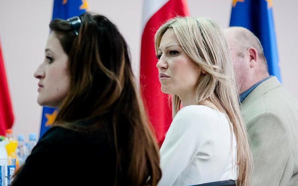 Magdalena Ogórek rozmawiała z opiekunami osób niepełnosprawnych