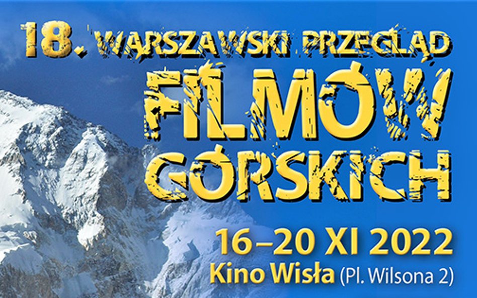 Trwa 18. Warszawski Przegląd Filmów Górskich. W programie spotkania z czołowymi wspinaczami