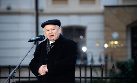 Demonstracja pod domem Jarosława Kaczyńskiego
