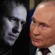 Rosyjski opozycjnista Aleksiej Nawalny i prezydent Rosji Władimir Putin