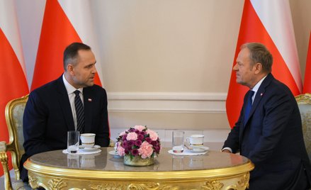 Karol Nawrocki i Donald Tusk