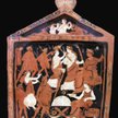 Starożytne przedstawienie misteriów eleuzyjskich (ok. 370 r. p.n.e.)