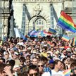 Manifestacja LGBTQ+ w Budapeszcie