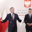 Minister sprawiedliwości Zbigniew Ziobro i wiceminister Marcin Warchoł