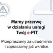Awaria systemów IT Ministerstwa Finansów