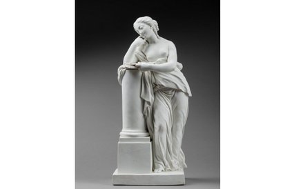 Louis-Simon Boizot, Medytacja, królewska manufaktura porcelany w Sevres, 1775-1785