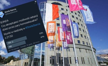 TVP Info zapytało o adopcję dzieci przez pary homoseksualne. Sondę usunięto