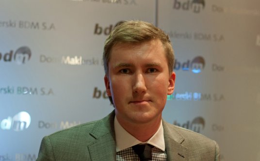Maciej Bobrowski, szef analiz w DM BDM