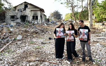 Krewni Ohada ben Ami, izraelskiego zakładnika przetrzymywanego w Strefie Gazy od ataku Hamasu 7 paźd