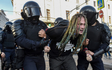 Dziesiątki zatrzymanych po protestach w Rosji