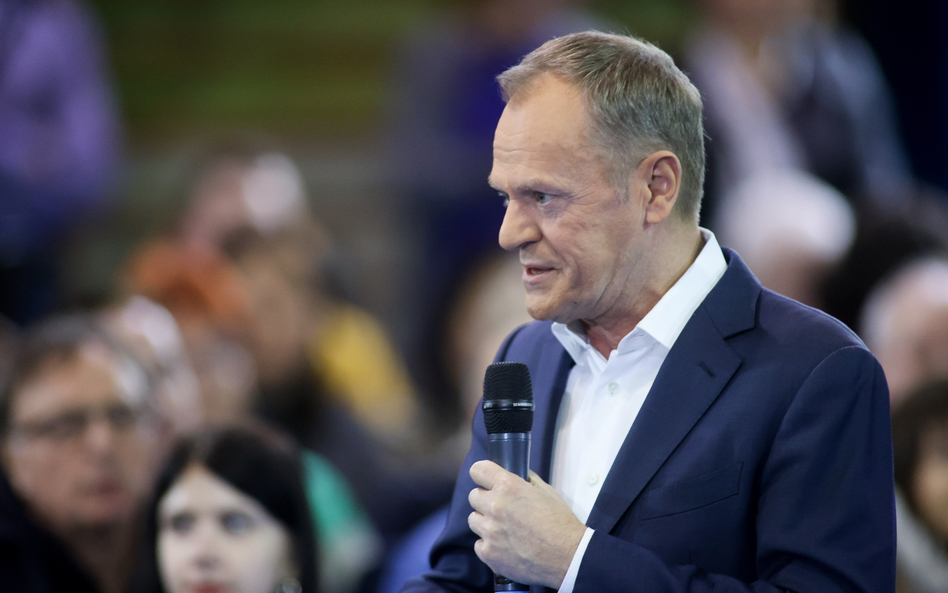 Przewodniczący Platformy Obywatelskiej Donald Tusk