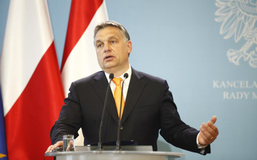 Viktor Orbán w Kancelarii Prezesa Rady Ministrów podczas spotkania z premierem Mateuszem Morawieckim