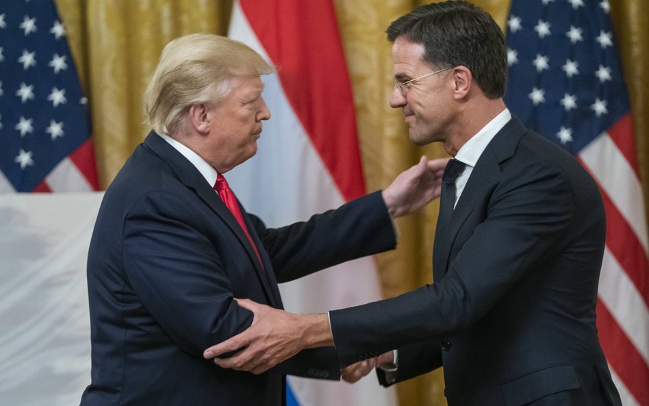 Donald Trump i Mark Rutte