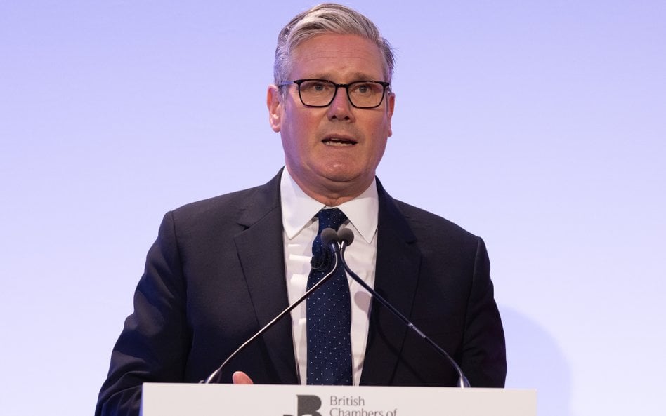 Brytyjski premier Keir Starmer