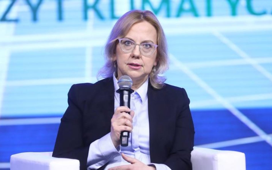 Nowa minister klimatu Anna Moskwa.