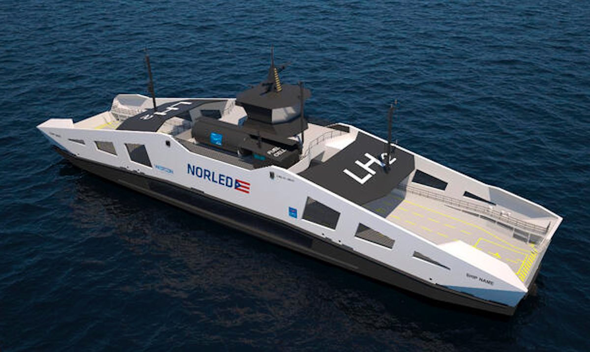 Nordmenn velger nytt drivstoff for å drive ferger