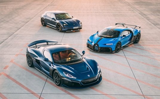 Porsche, Bugatti, Rimac