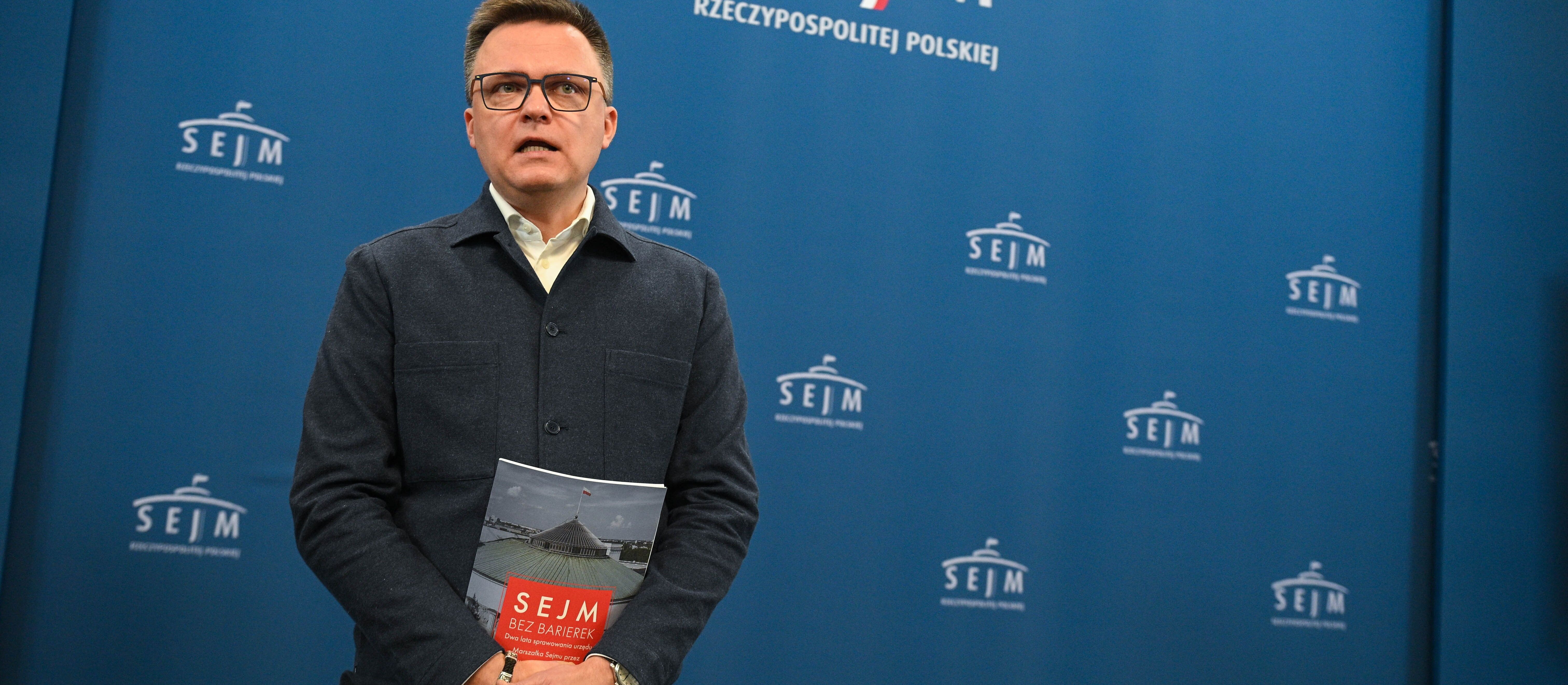 Szymon Hołownia: Podpisałem rezygnację z funkcji marszałka Sejmu