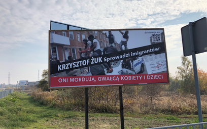 Krzysztof Żuk zawiadamia prokuraturę ws. billboardów o imigrantach