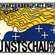 Berthold Loffler, plakat "Kunstchau Wien 1908", 1908 r.