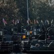 Polskie czołgi w trakcie defilady z okazji Święta Wojska Polskiego.