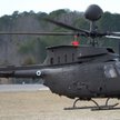 Uzbrojony śmigłowiec rozpoznawczy OH-58D już w greckich barwach, ale jeszcze w Stanach Zjednoczonych