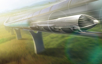 Hyperloop ma umożliwiać podróż z prędkością 900–1000 km/h.