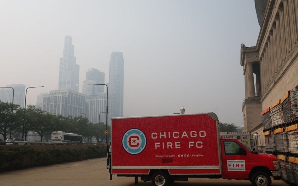 W zadymionym z powodu pożarów Chicago nie można było rozegrać meczu MLS