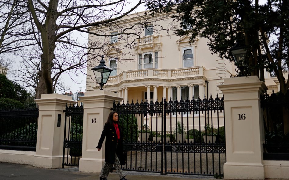 Londyńska rezydencja Romana Abramowicza przy Kensington Palace Gardens