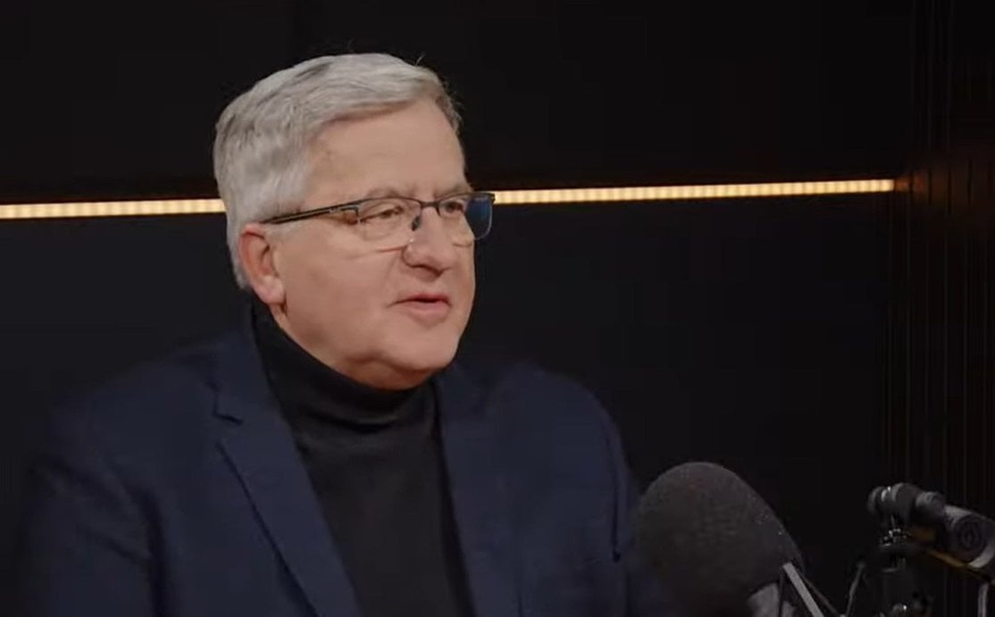 Bronisław Komorowski: Głosowanie na Włodzimierza Czarzastego to rzecz wątpliwa moralnie