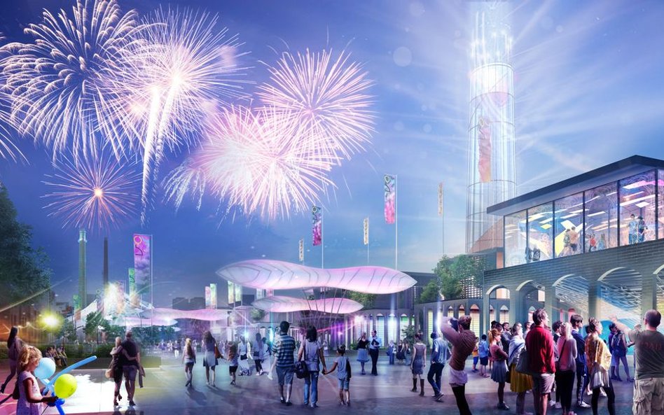 Tereny, na których miałaby się odbyć wystawa, są częścią Nowego Centrum Łodzi.