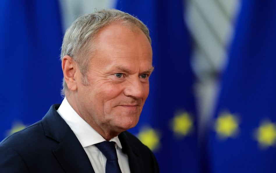 Donald Tusk w Brukseli