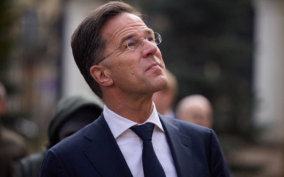 Premier Holandii Mark Rutte