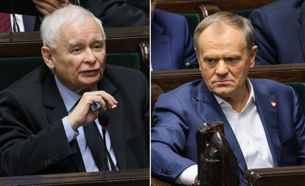 Jarosław Kaczyński i Donald Tusk