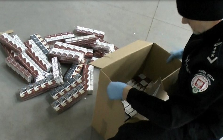 Przemycane papierosy