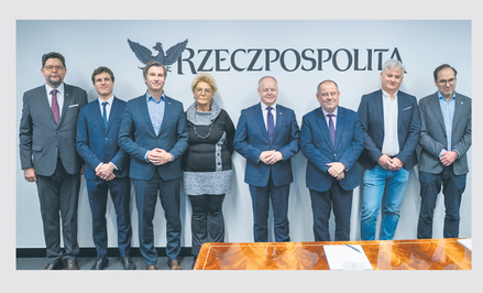 W debacie uczestniczyli (od lewej): prof. Andrzej Szeptycki, podsekretarz stanu w Ministerstwie Nauk