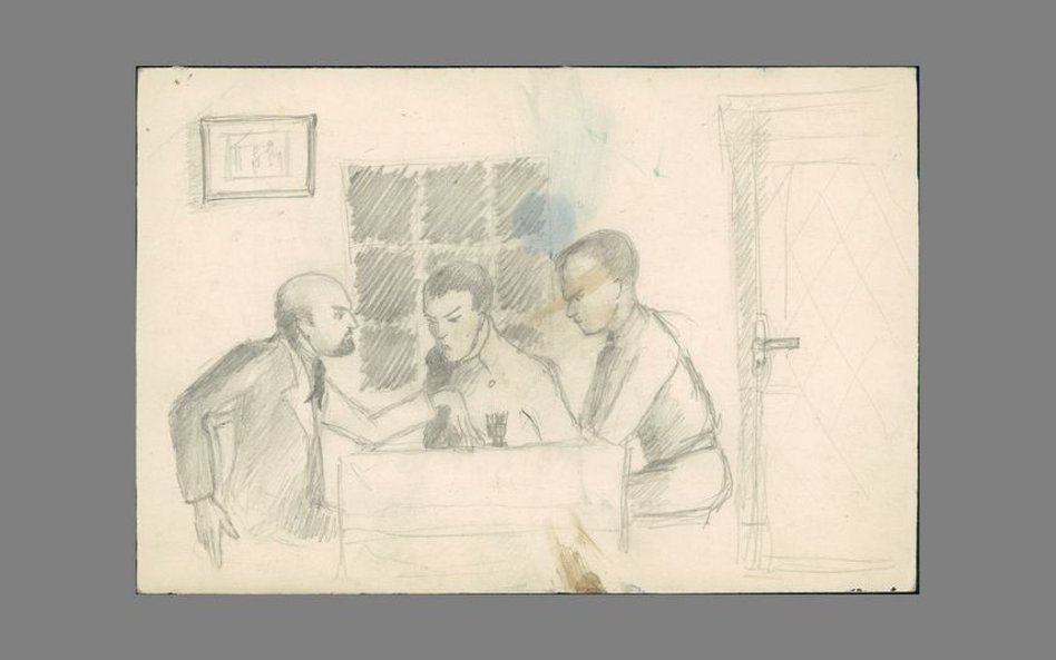 Krzysztof Kamil Baczyński - rysunki