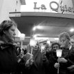 Demonstracja w obronie życia Eluany Englaro przed kliniką La Quiete we włoskim Udine, 7 lutego 2008 