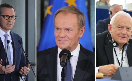 Mateusz Morawiecki, Donald Tusk i Leszek Miller