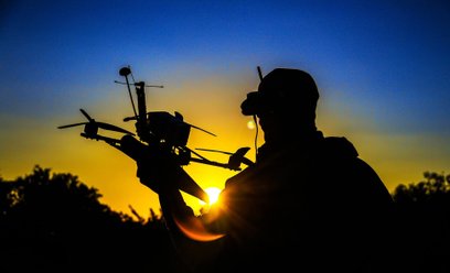 Ukraiński operator drona