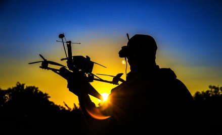 Ukraiński operator drona